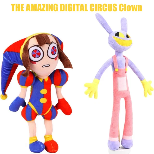 THE AMAZING DIGITAL Circus Clown Plush Toy Cyber Strap Rabbit Circus ...