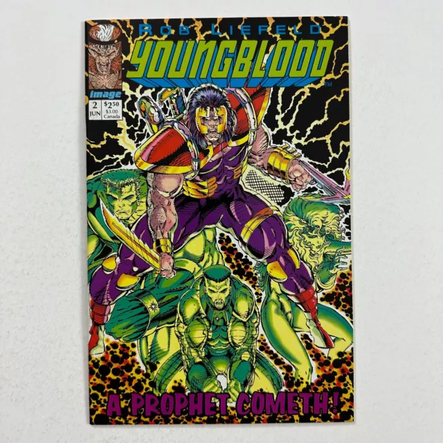 Youngblood 2 1St Appearance Prophet Shadowhawk Green Title Variant (1992, Image)