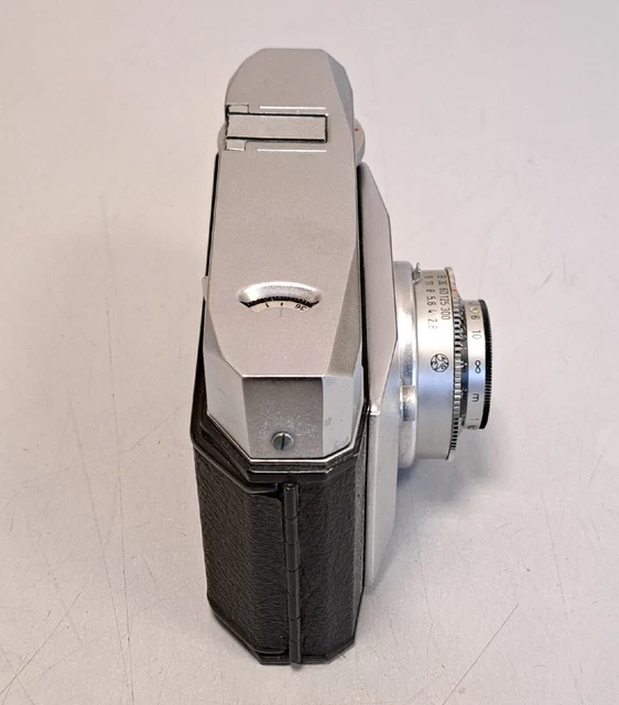 Macchina Fotografica Vintage FERRANIA Lince 3 Anni '60 con Custodia in Pelle 3