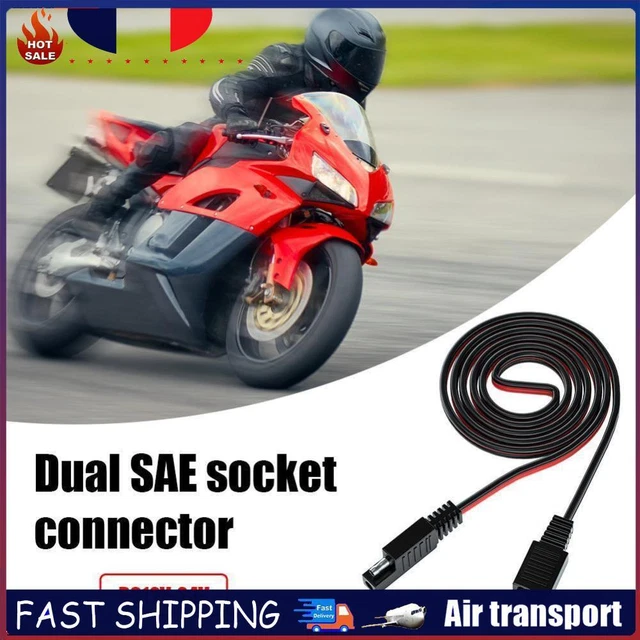 Sae Power 1M SAE TO SAE Power Extension Cable 12V-24V Quick Disconnect Wire SAE ...