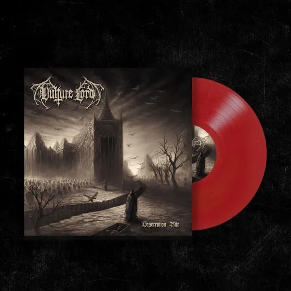 LP - Vulture Lord - Desecration Rite - Limited to 100 copies !