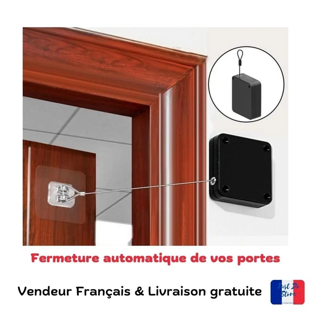 Ferme Porte Automatique Fermeture Support Maison Salle de Bain Cuisine Bricolage