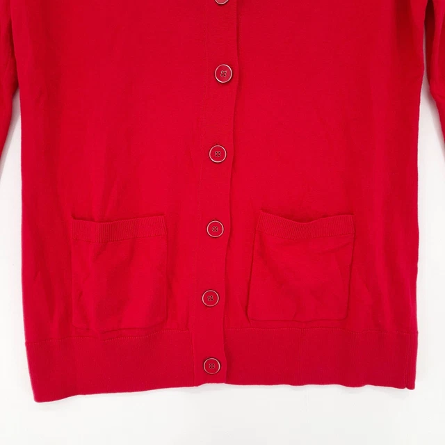 Talbots Damen Strickjacke XS rosa Baumwolle mit anderer Strickjacke 2