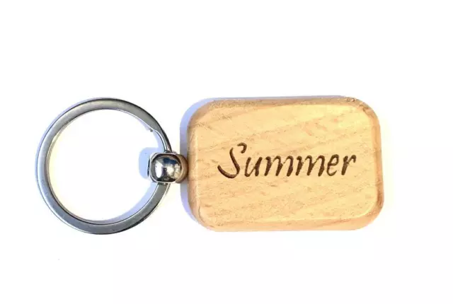 Personalisierte Holz Schlüsselanhänger Schlüsselanhänger Schlüsselanhänger Tasche Charm GESCHENKE