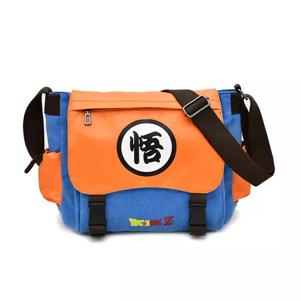 Dragon Ball Z Shoulder School Library Travel Bag Goku DBZ Cartoon Anime Gaming