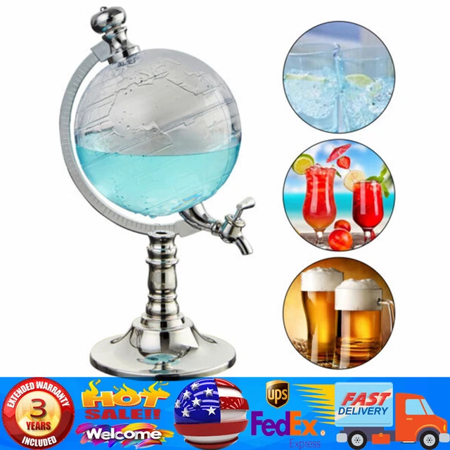 Globe Wine Decanter Dispenser Bar Beverage Drink Alcohol Liquor Whiskey Storage
