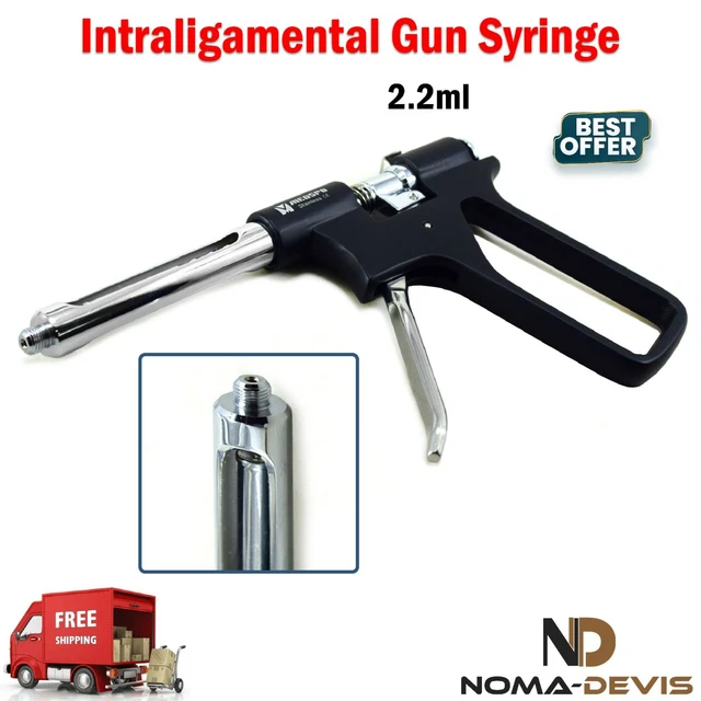 ANESTHETIC INTRALIGAMENTAL ANESTHETIC Pistol Gun Syringe Dental Lab