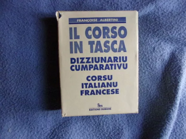 Il corso in tasca- dictionnaire comparatif français-corse-italien | Bon état