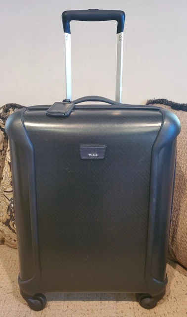 Tumi Black Tegra Lite 28101Cb 4 Wheel Carry On  Rolling Luggage