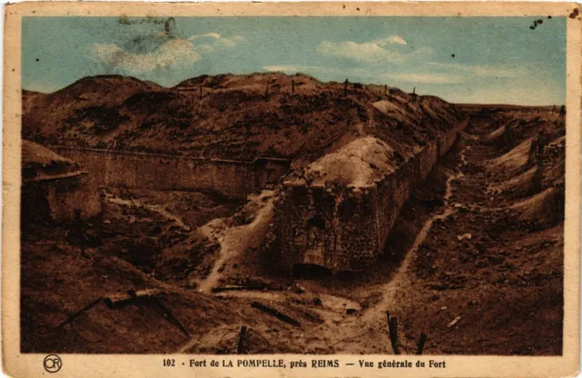 CPA AK Militaire - Fort de la Pompelle - pres Reims (696340)