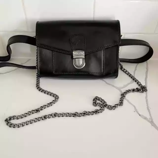 Patricia Nash Bishop Belt Bag Heritage Leather Convertible Shoulder Crossbody
