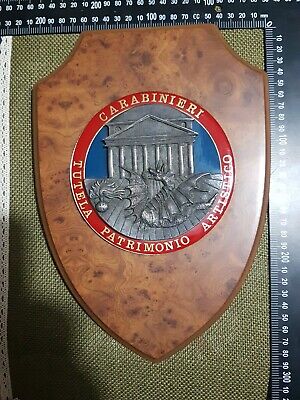 Crest vintage Carabinieri Nucleo Tutela Patrimonio Artistico 