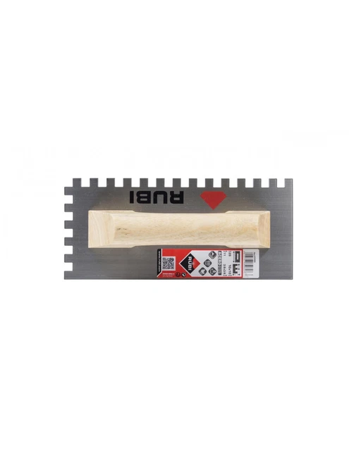 Peigne Rubi 28 CM Avec Manche en Bois Fermé 10x10