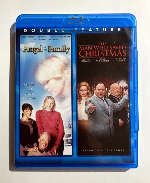 Angel in the Family / The Man Who Saved Christmas Hallmark Movie RARE Blu-Ray x2
