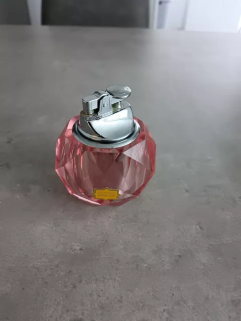 Cut Glass Table Lighter