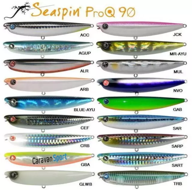 Artificiale Spinning Pro-Q 90 Wtd Esca Pesca Lure Poppwe Spigola Mare Pro Serra