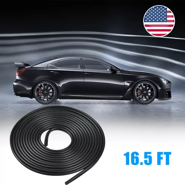 For Ford 16FT Car Door Edge Trim Guard Molding Rubber Black Seal Strip Protector