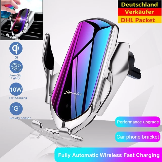 Qi Wireless Autohalterung für Handy Halter mit Induktive Ladefunktion Universal
