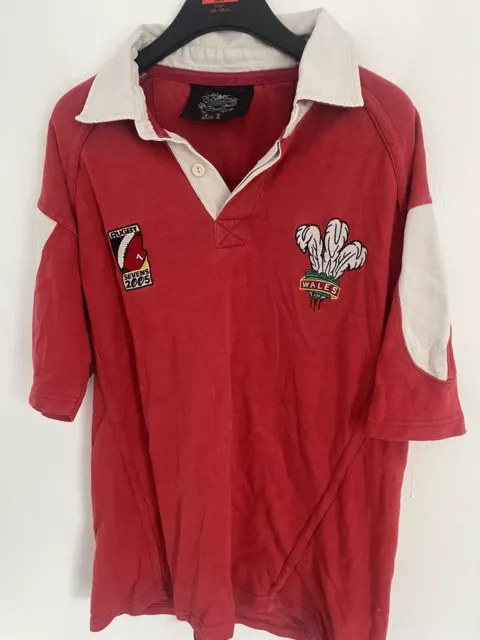 Wales Rugby 2005 Sevens World Cup Shirt Rare