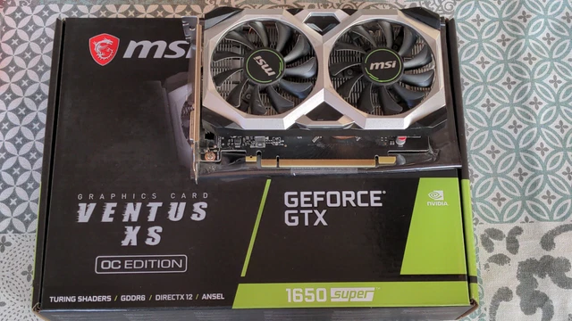 MSI GeForce GTX 1650 SUPER VENTUS XS OC 4 Go DDR6