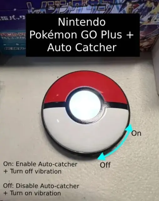 MODIFIED Pokémon GO Plus + Ultra and Great Ball Autocatcher On/Off (NEW 2024)