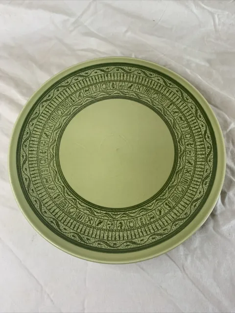 Taylor Smith & Taylor Ironstone Oasis Green  Replacement Plate 8.5”x1” - USA