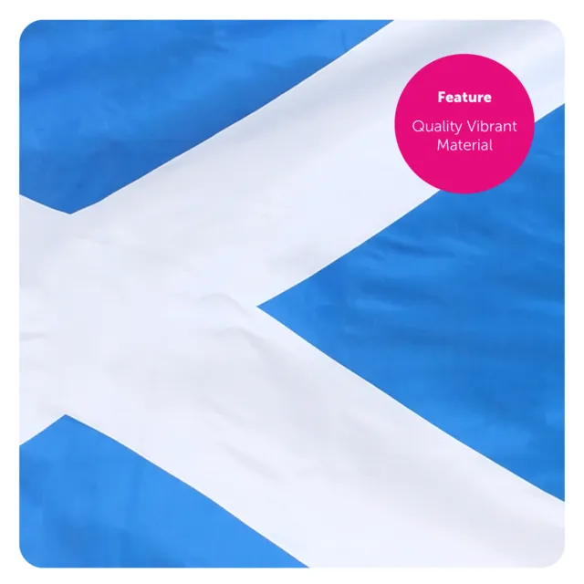 Scotland St Andrews Cross Flag Wearable Cape 5Ft X 3Ft Scottish Saltire Lot 3