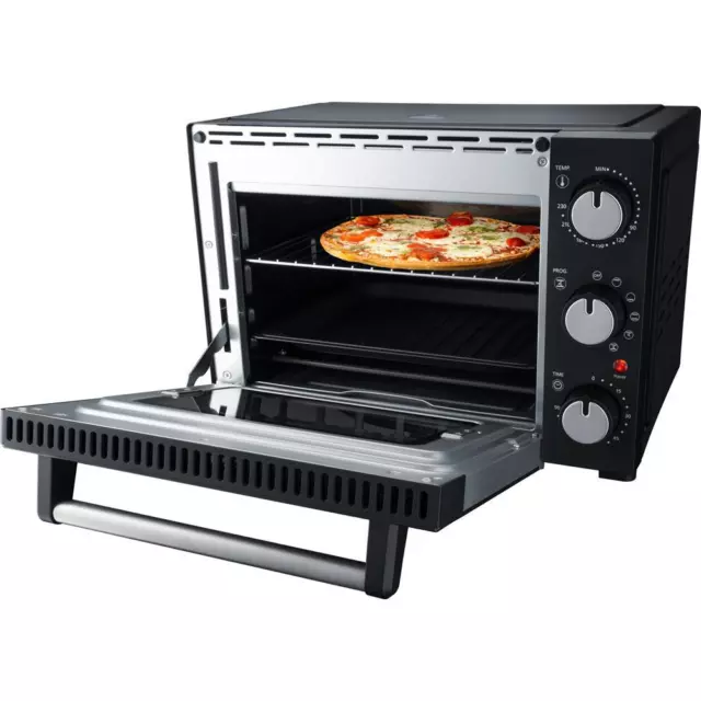 Steba KB M19 Grillbackofen in Schwarz, 1400W, mit Ober-Unterhitze Umluft Timer