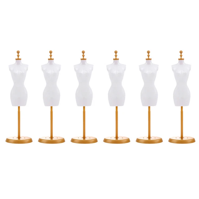 6 Pcs Schaufensterpuppenständer Puppenkleider Formen Mit Basis