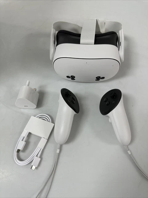 META QUEST 3S All-In-One Mixed Reality Headset and Controller 128GB ...