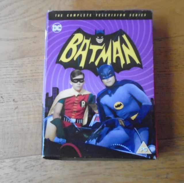 BATMAN ORIGINAL 1960S Series 1-3 Complete DVD Box Set Free UK P+P READ ...