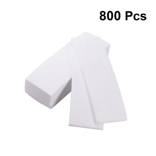 800 piezas papel depilatorio profesional blanco depilatorio para depilación de cera