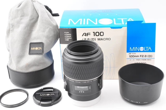 MINOLTA AF SOFT FOCUS 100mm F2.8 SONYA（Minolta AF Macro