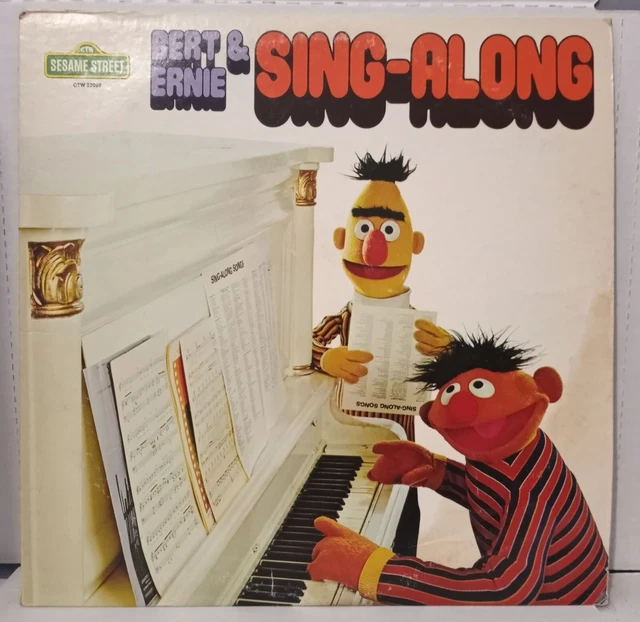 ALBUM VINYLE BERT and Ernie "SingAlong" Sesame Street CTW 22068 EUR 11