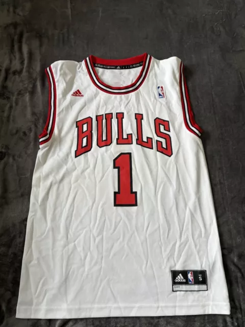 Authentic Derrick Rose Chicago Bulls Jersey Men’s Small adidas