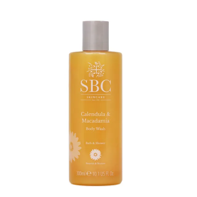 SBC Skincare - Gel Douche Hydratant au Calendula et Macadamia - 300 ml - Appo...