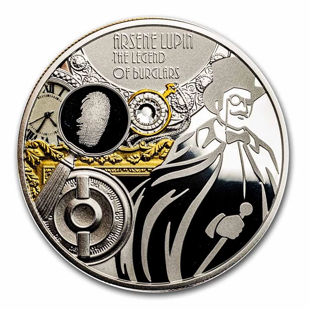 2022 Cameroon 1 oz Silver Proof Arsene Lupine - SKU#273340