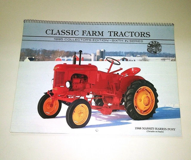 1995 DUPONT CLASSIC Farm Tractors Collectors Edition Calendar. 9.99