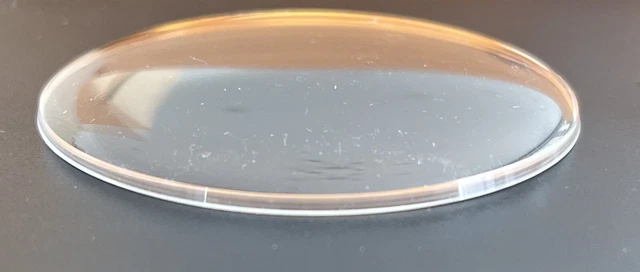 Teil Uhrenhandel Armbanduhr Glas Robur Super Fehler Qualität Bis 12,2 Mm 3A1