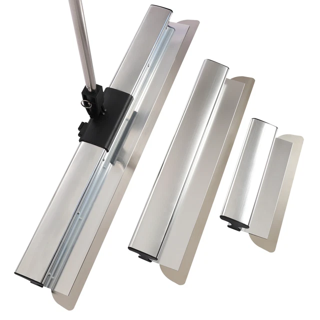 Drywall Skimming Blade Set Extension Handle With Ergonomic Stainless Steel Bar