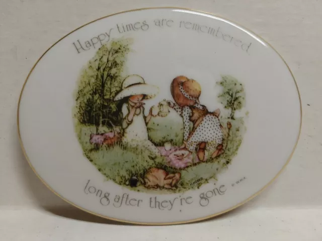 Holly Hobbie Lot Wall Plaque Egg Candle Holder/Cup