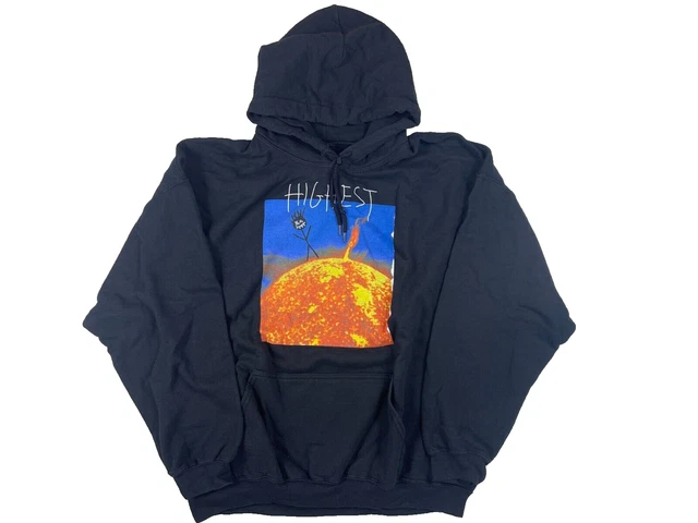 Travis scott highest in the room sun hoodie black clearance