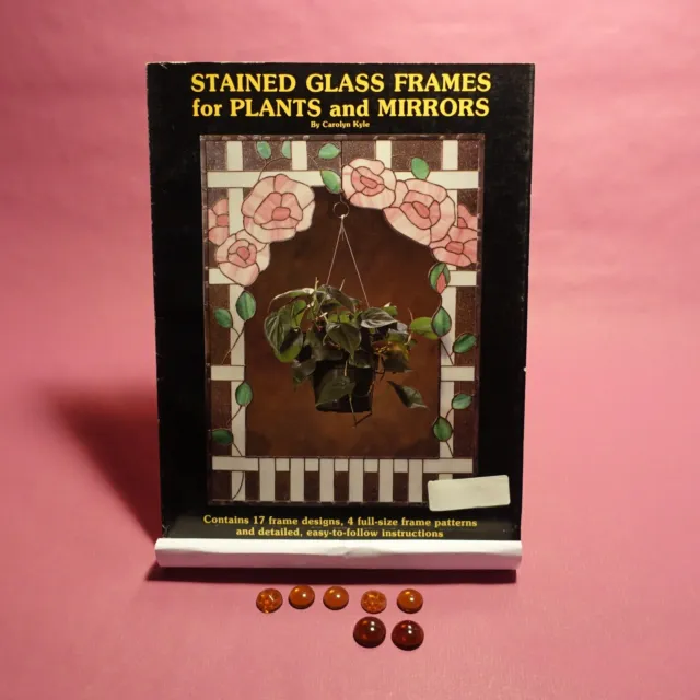 Tiffanytechnik CKE Verlag 1985 gebraucht 32 Seiten Frames for Plants and Mirrors