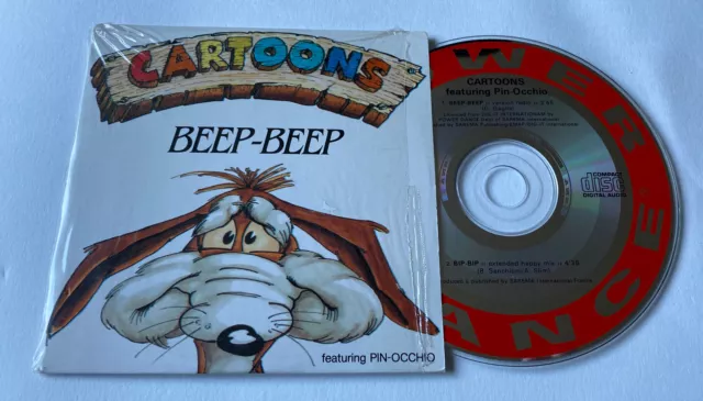 Cartoons - Featuring Pin-Occhio ‎– Beep-Beep - cd single