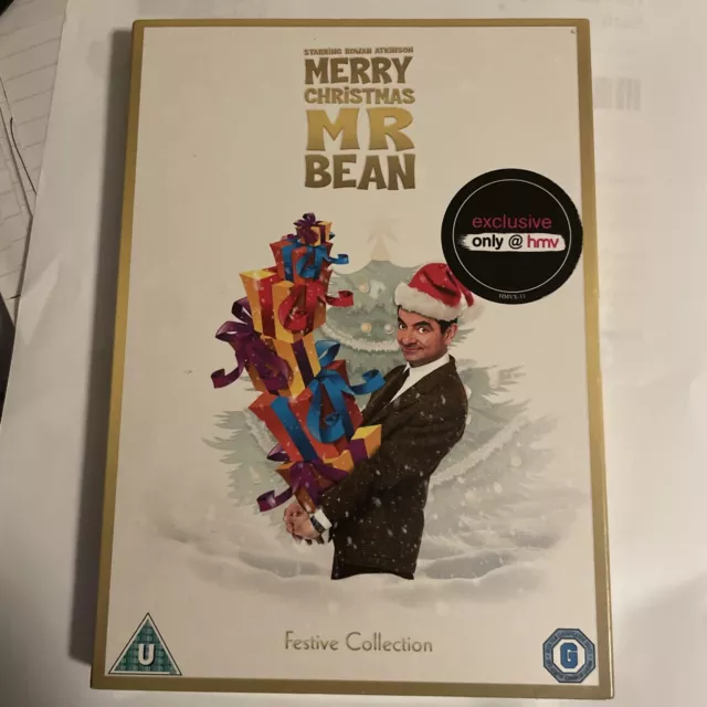 MERRY CHRISTMAS MR Bean HMV Exclusive DVD Brand New & Sealed With