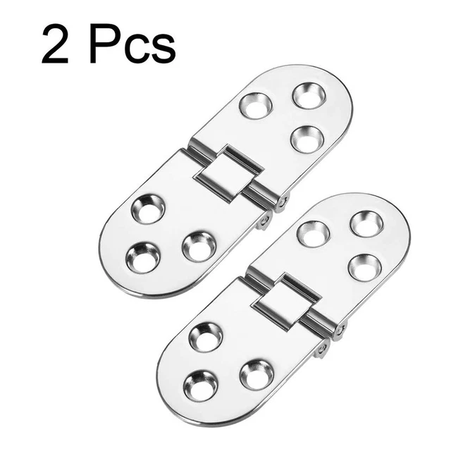 Charnières en alliage de zinc robustes pour tables pliantes, trous précisémen