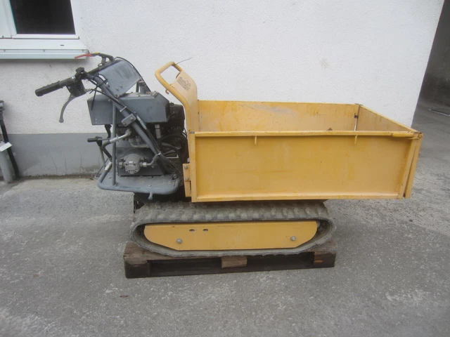 Mini Dumper D&L 56137 4x4 300kg - Brouette Motorisée Tout-terrain - Moteur Essence 196cm³ Plateau Basculant