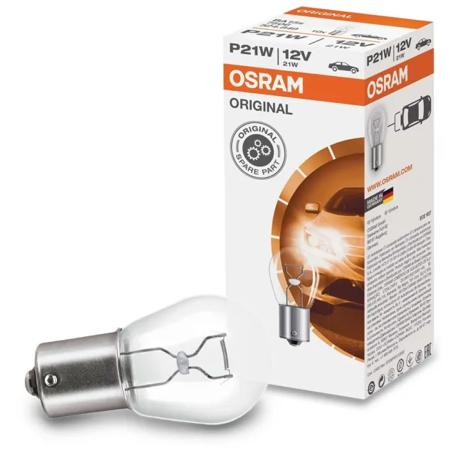 p21w OSRAM 12V ba15s 21w 7506 BREMSLICHT RÜCKLICHT LAMPE GLÜHBIRNE