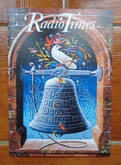 The Radio Times Christmas Cover Christmas Card - Christmas 1981 Issue - New
