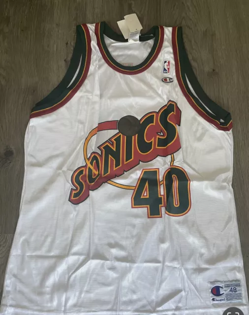 Sonics Shawn Kemp 40 Swingman 1995-96 Jersey – Gameday Sports Shop